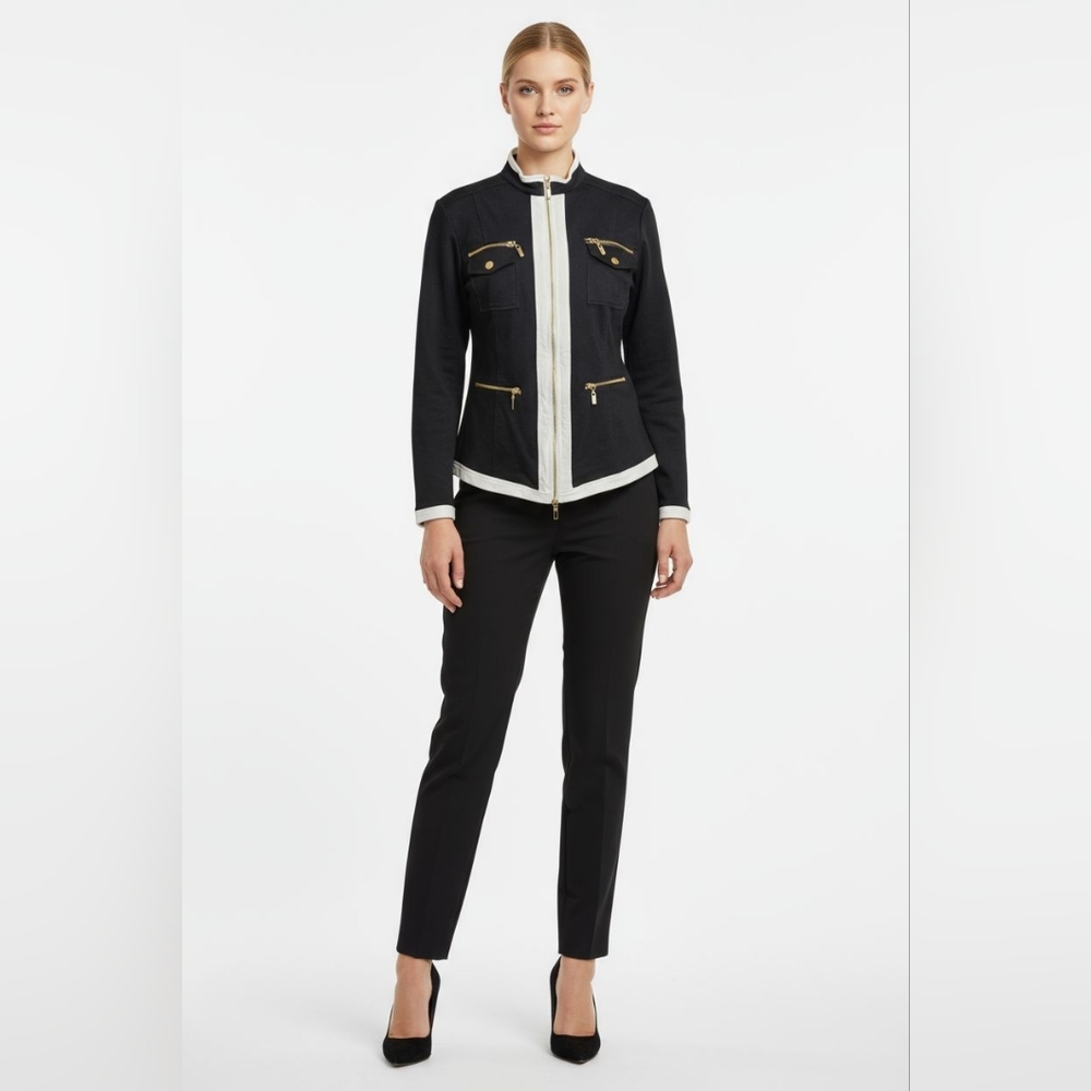 Needle & Threads zip up blazer. Medium